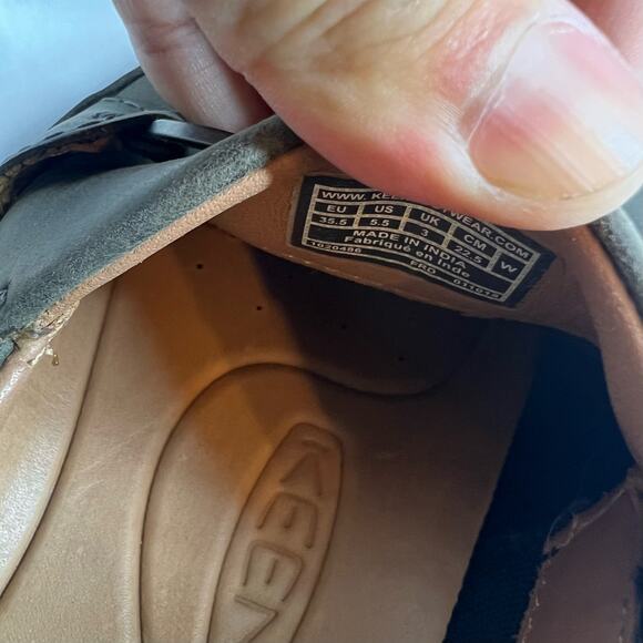 Keen Kaci II slip on leather clogs casual comfortable outdoor NWOB - Picture 4 of 4